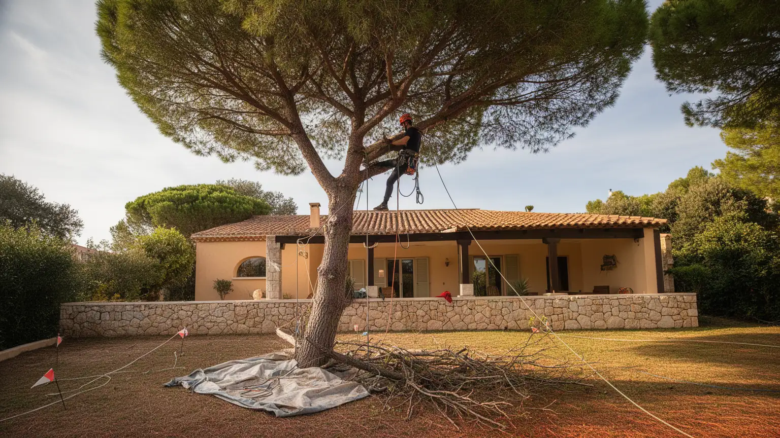 Élagage et Abattage d'arbres à Cannes : Arboriste Grimpeur Expert
